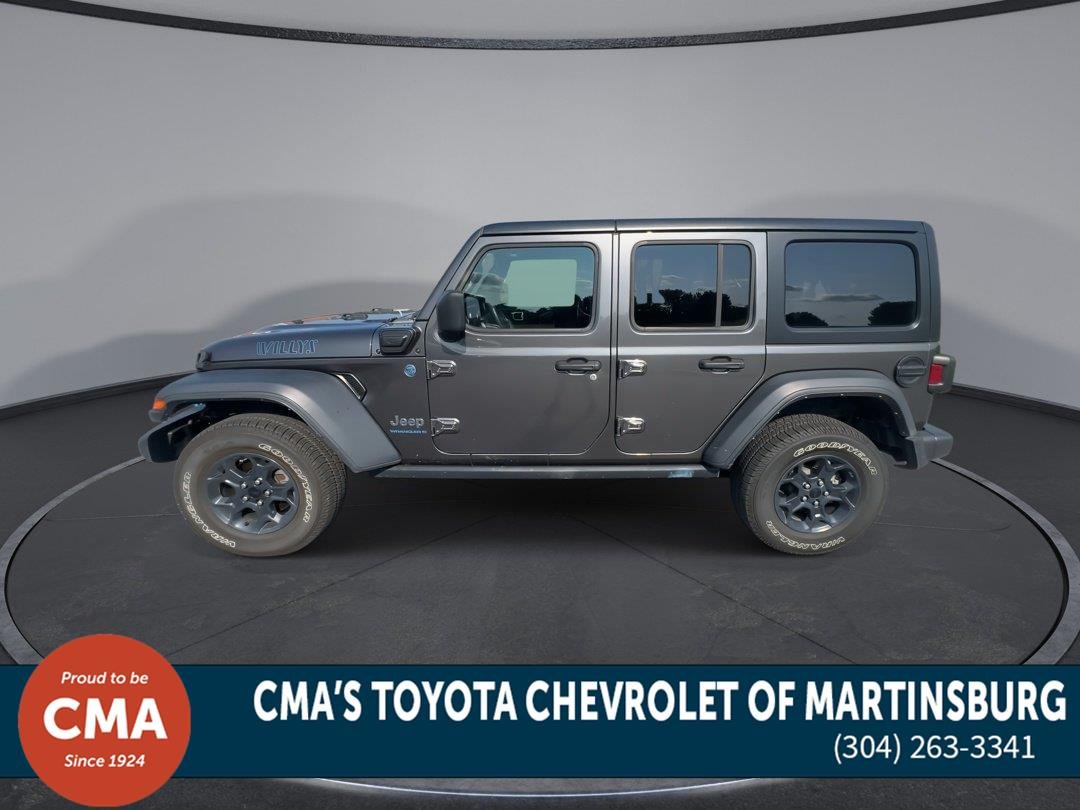 Used 2023 Granite Crystal Metallic Clearcoat Jeep Willys image 5