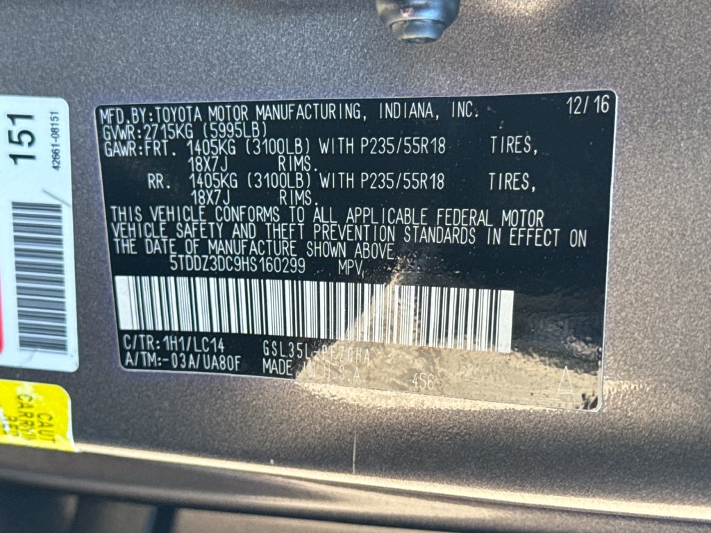 Used 2017 Gray Toyota XLE Premium image 47