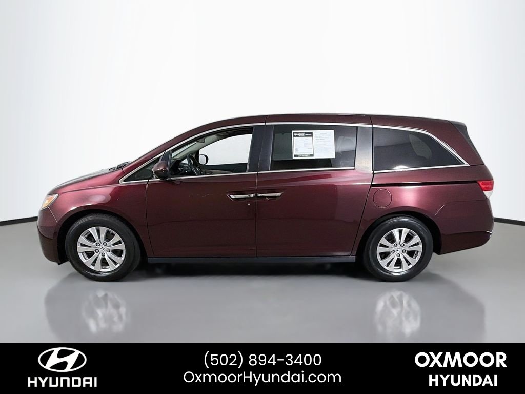 Used 2015 Dark Cherry Pearl Honda EX image 4