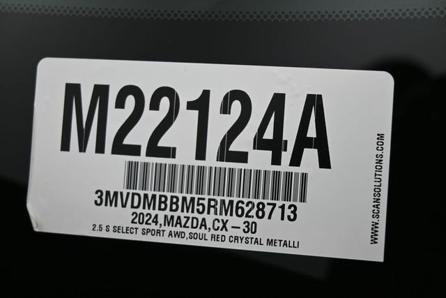Certified Used 2024 Red Mazda 2.5 S Select Sport image 24
