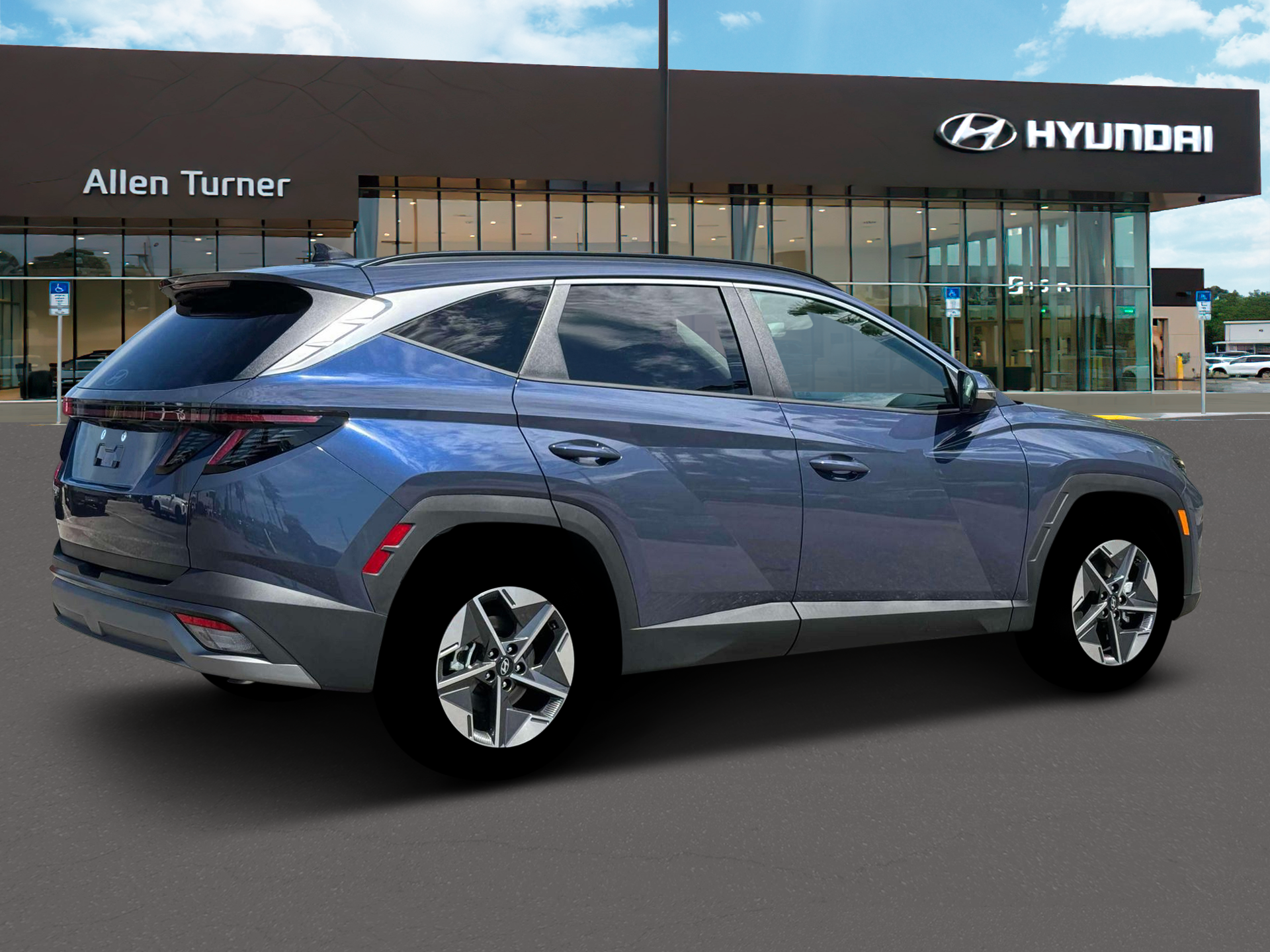 New 2026 Atlantis Blue Hyundai SEL Premium FWD image 8