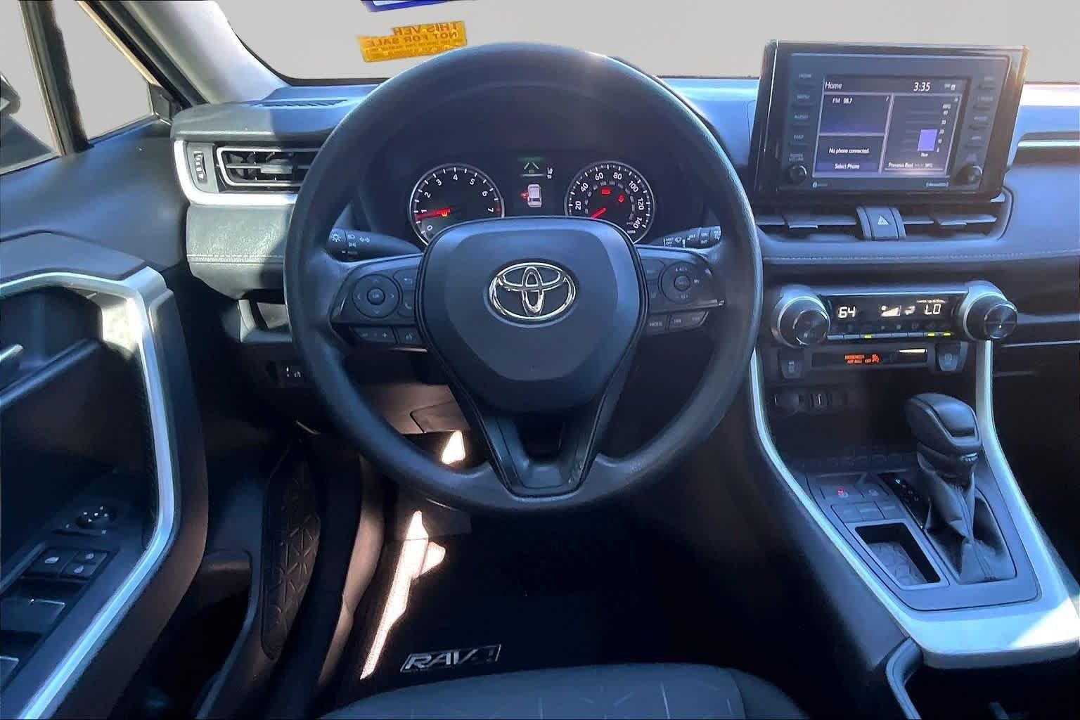 Used 2022 Midnight Black Metallic Toyota XLE image 6
