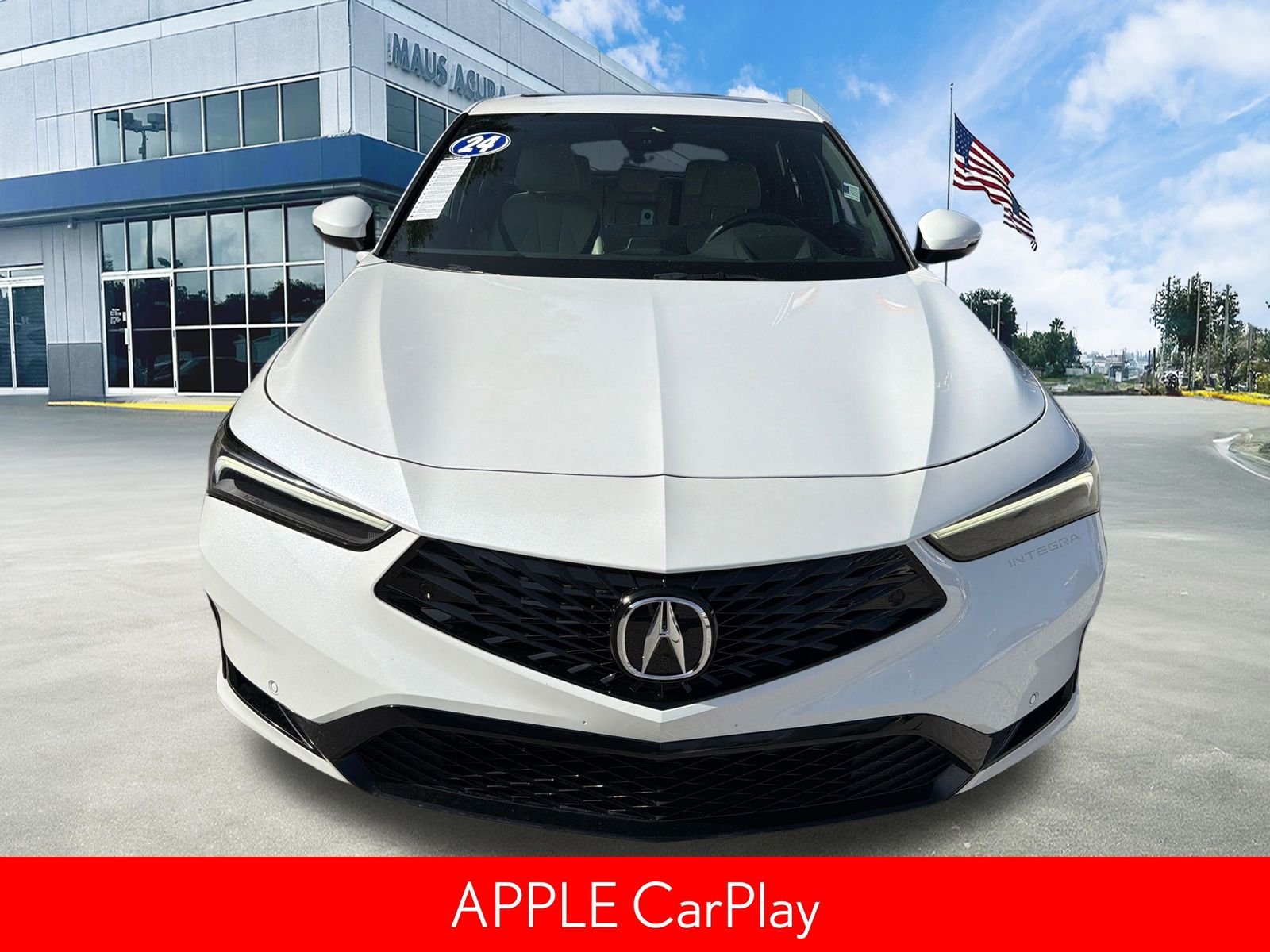 Used 2024 Platinum White Pearl Acura A-Spec Tech Package image 10