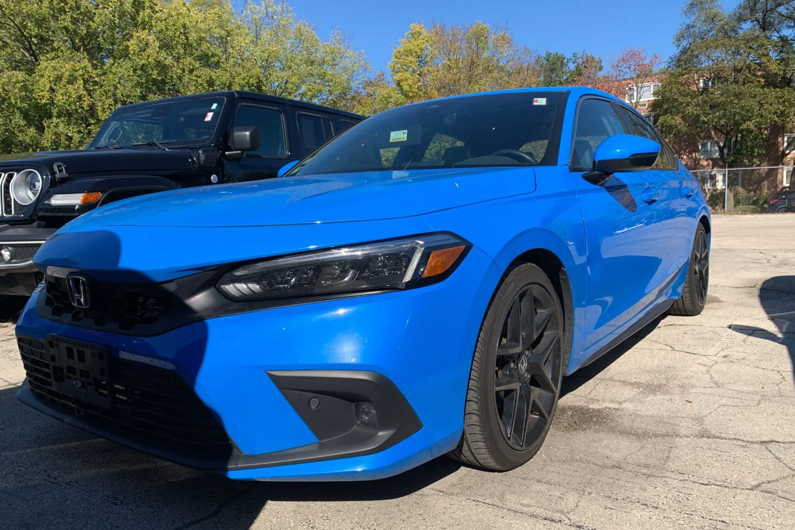 Certified Used 2024 Boost Blue Pearl Honda Sport Touring image 5