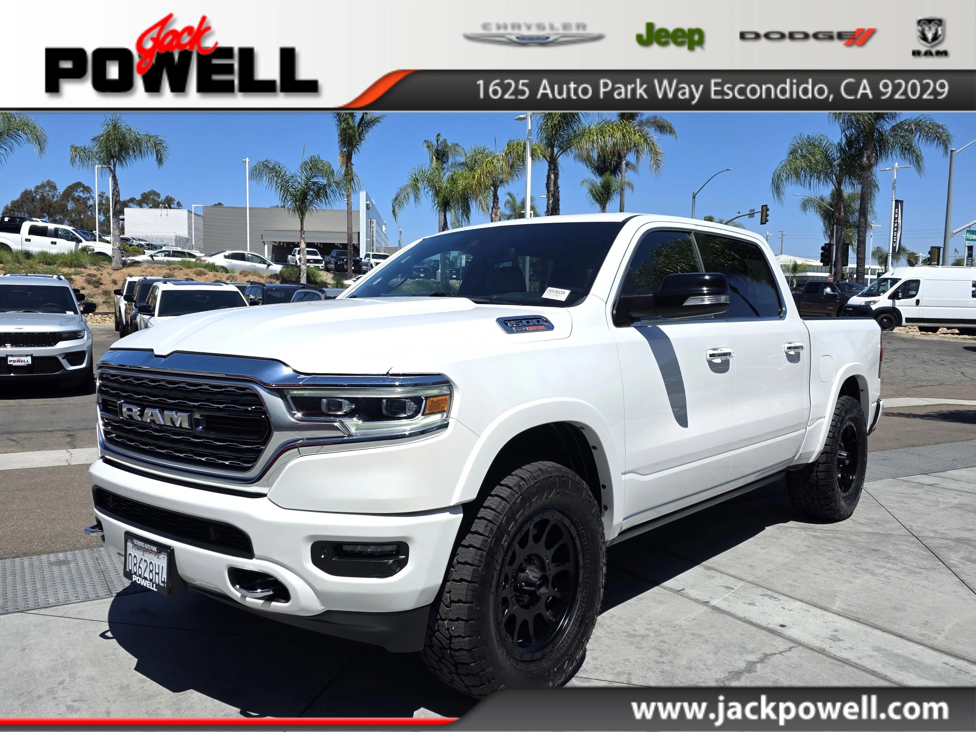 Certified Used 2022 Ivory White Ram Limited image 1