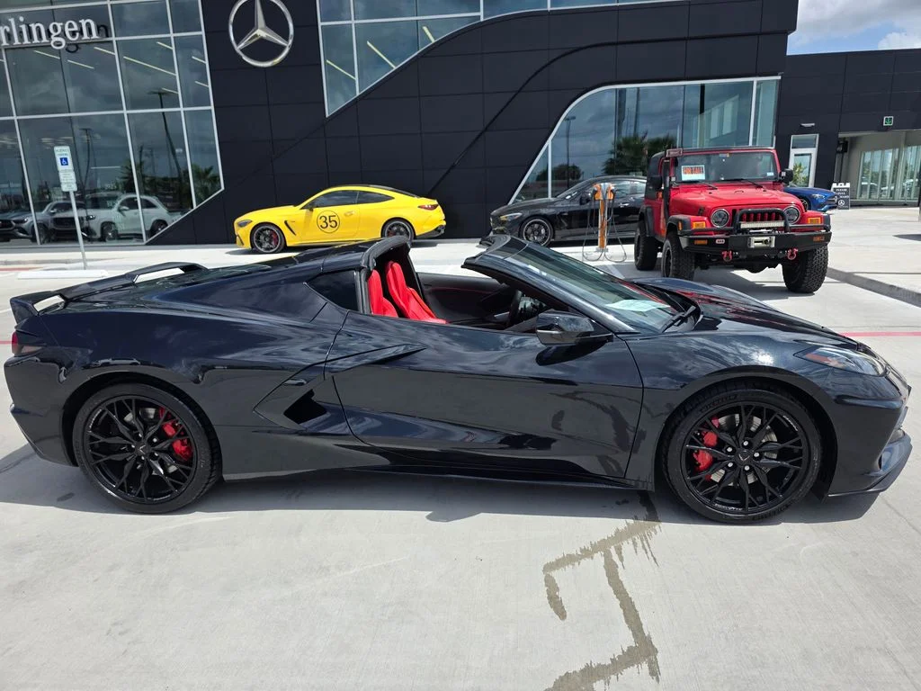Used 2024 Black Chevrolet Stingray image 2