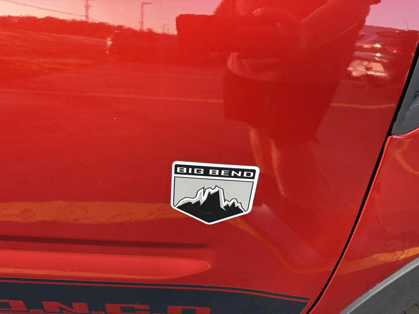 Used 2024 Hot Pepper Red Tinted Clearcoat Ford Big Bend image 4