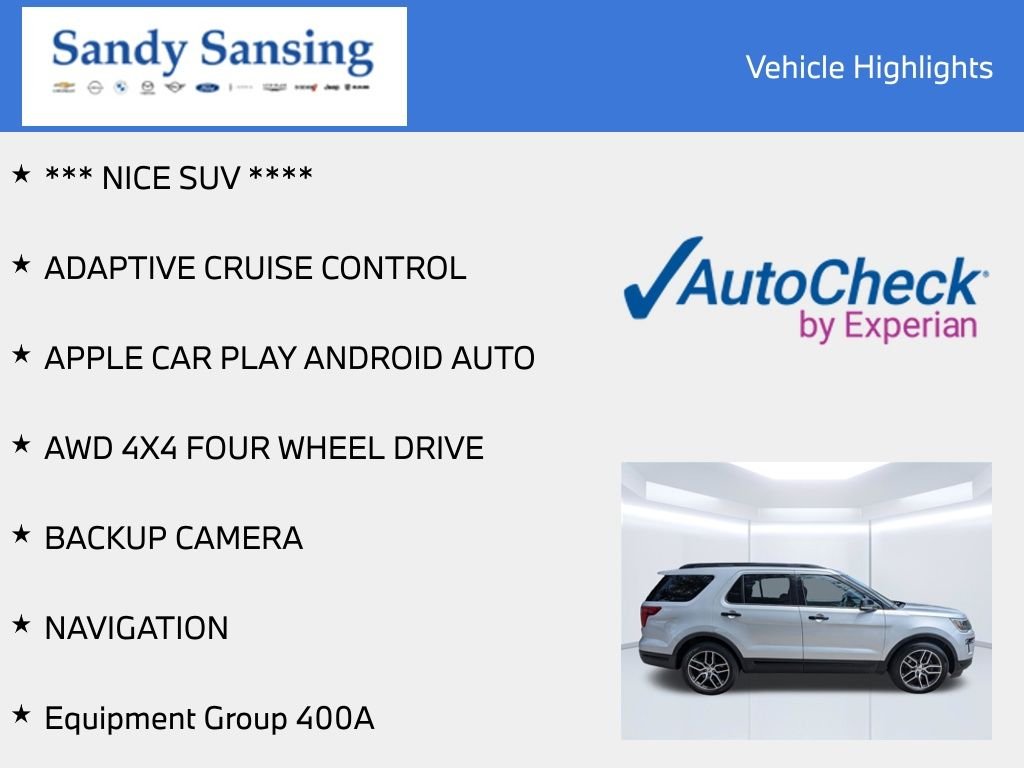 Used 2019 Ingot Silver Ford Sport image 7