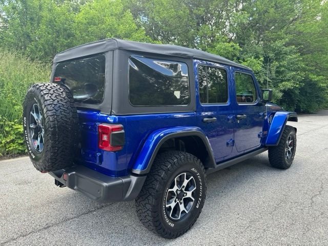 Used 2019 Ocean Blue Metallic Jeep Unlimited Rubicon image 8