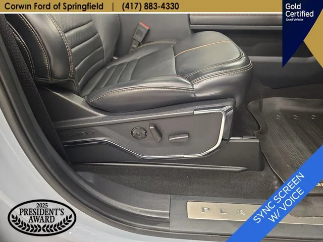 Certified Used 2024 Glacier Gray Metallic Ford Platinum image 11