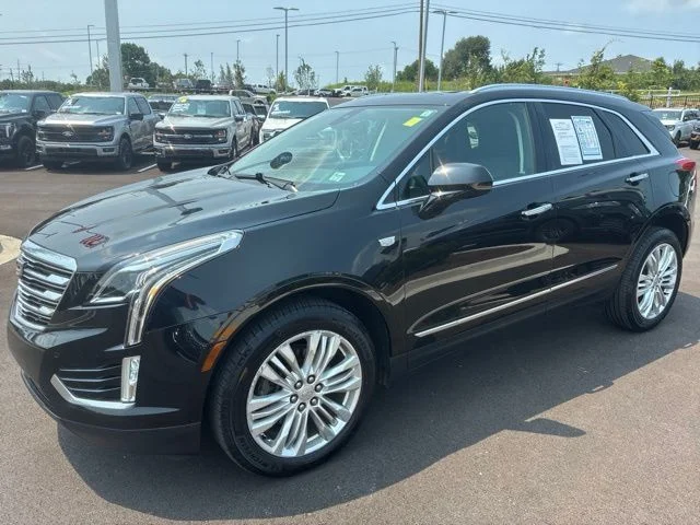 Used 2017 Stellar Black Metallic Cadillac Premium Luxury image 3