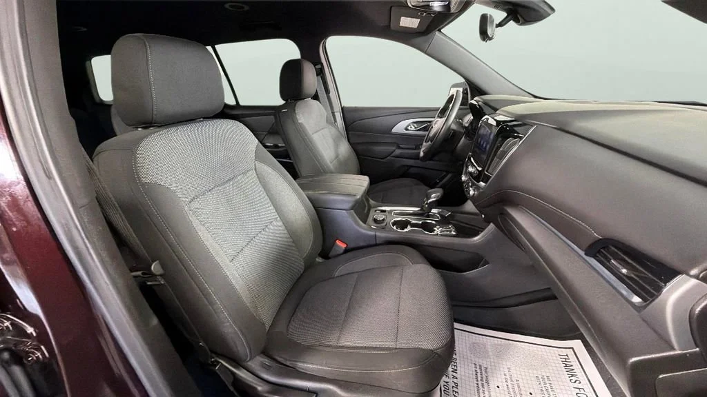 Used 2022 Black Cherry Metallic Chevrolet LT Cloth image 35