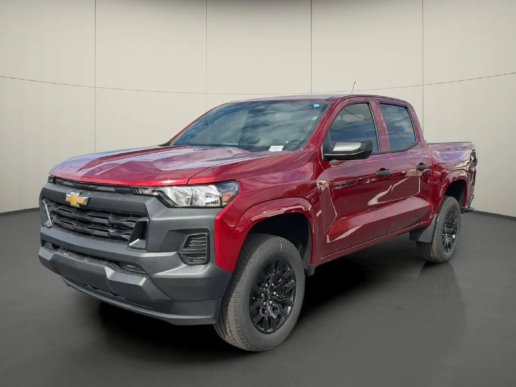 New 2026 Radiant Red Tintcoat Chevrolet WT image 3