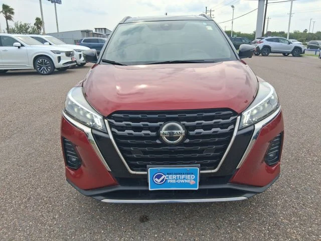 Used 2021 Nissan Kicks SR with VIN 3N1CP5DV9ML476559 for sale in Edinburg, TX