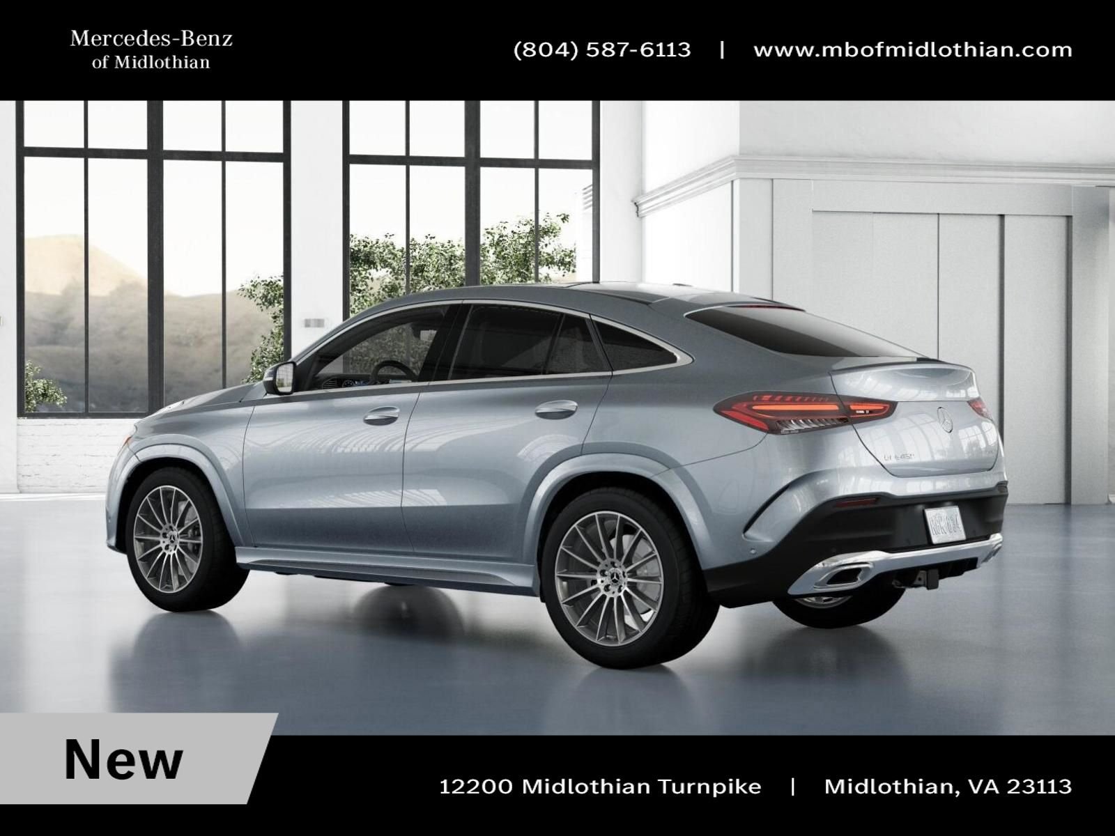 New 2026 Cirrus Silver Metallic Mercedes-Benz GLE 450 Coupe image 30