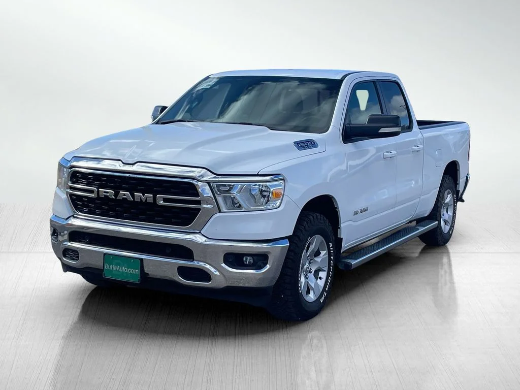 Used 2022 Bright White Clearcoat Ram Big Horn image 7