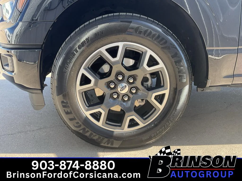 Used 2024 Agate Black Metallic Ford STX image 14