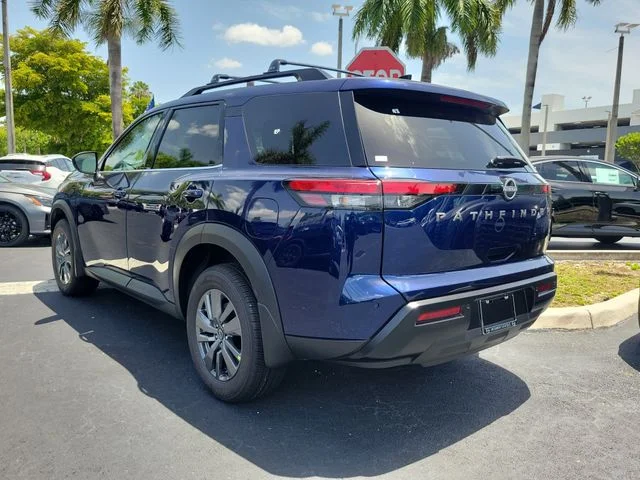 New 2026 Deep Ocean Blue Pearl Nissan SV image 6