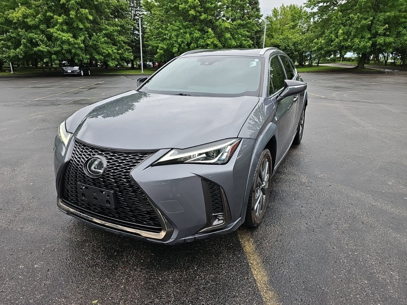 Used 2020 Gray Pearl Lexus UX 200 F SPORT image 2