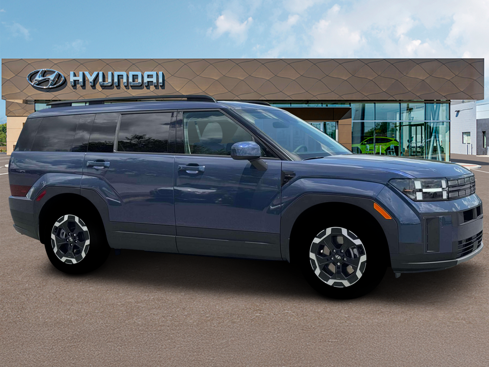 New 2026 Atlantis Blue Hyundai SEL AWD image 8