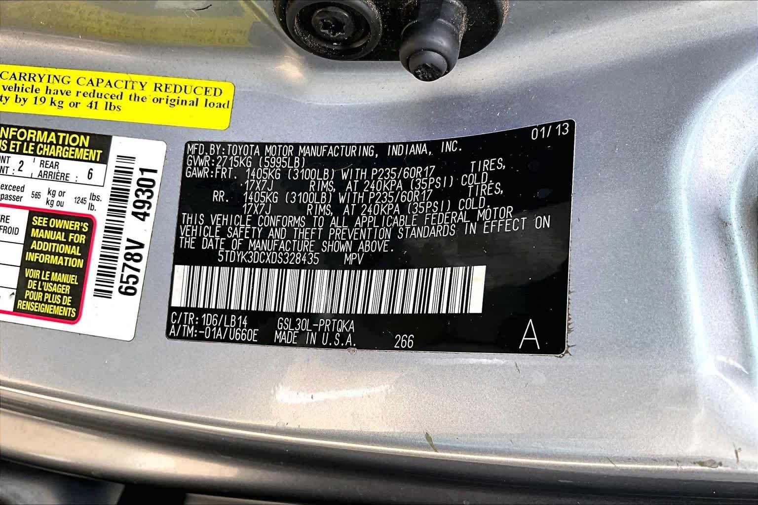 Used 2013 Silver Sky Metallic Toyota XLE image 34
