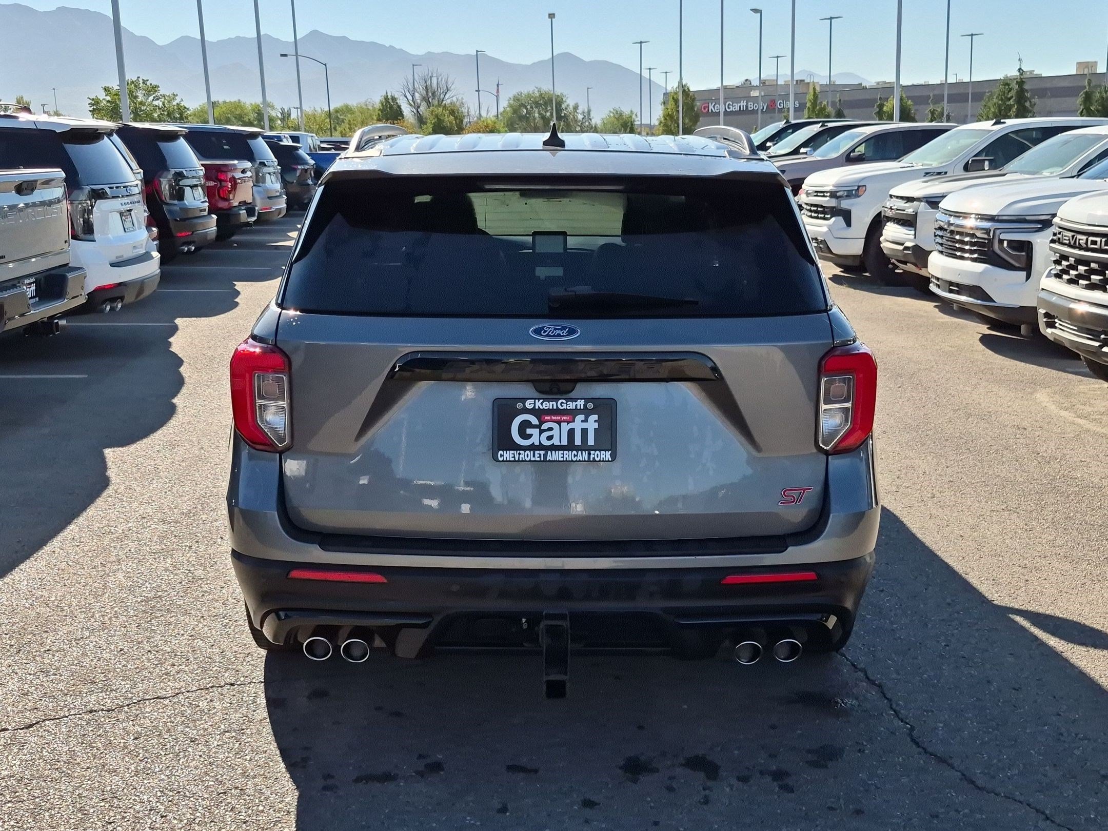 Used 2023 Gray Metallic Ford ST image 4