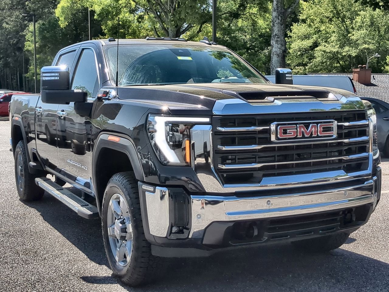 New 2026 Titanium Rush Metallic GMC SLT image 2