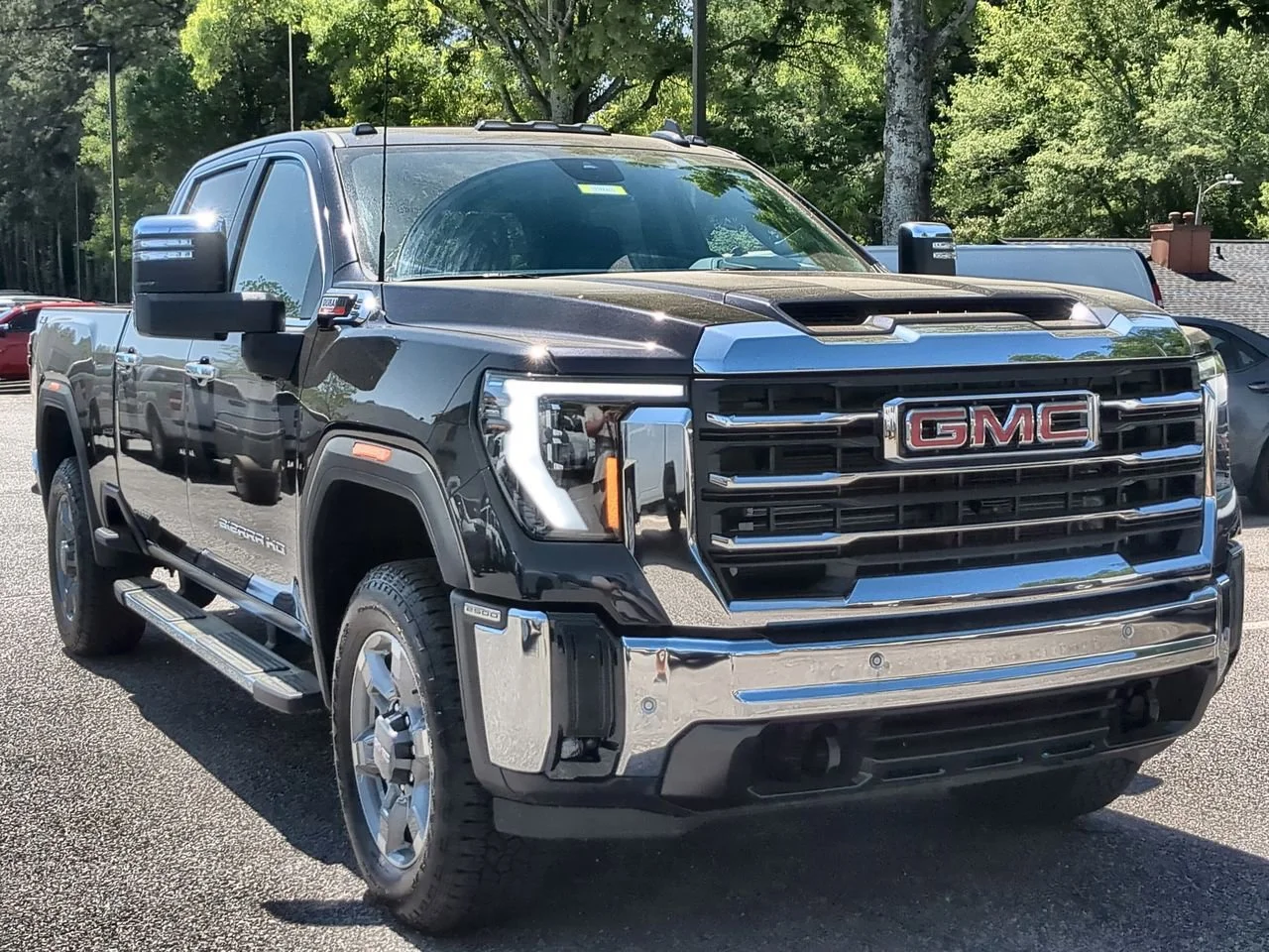 New 2026 Titanium Rush Metallic GMC SLT image 2