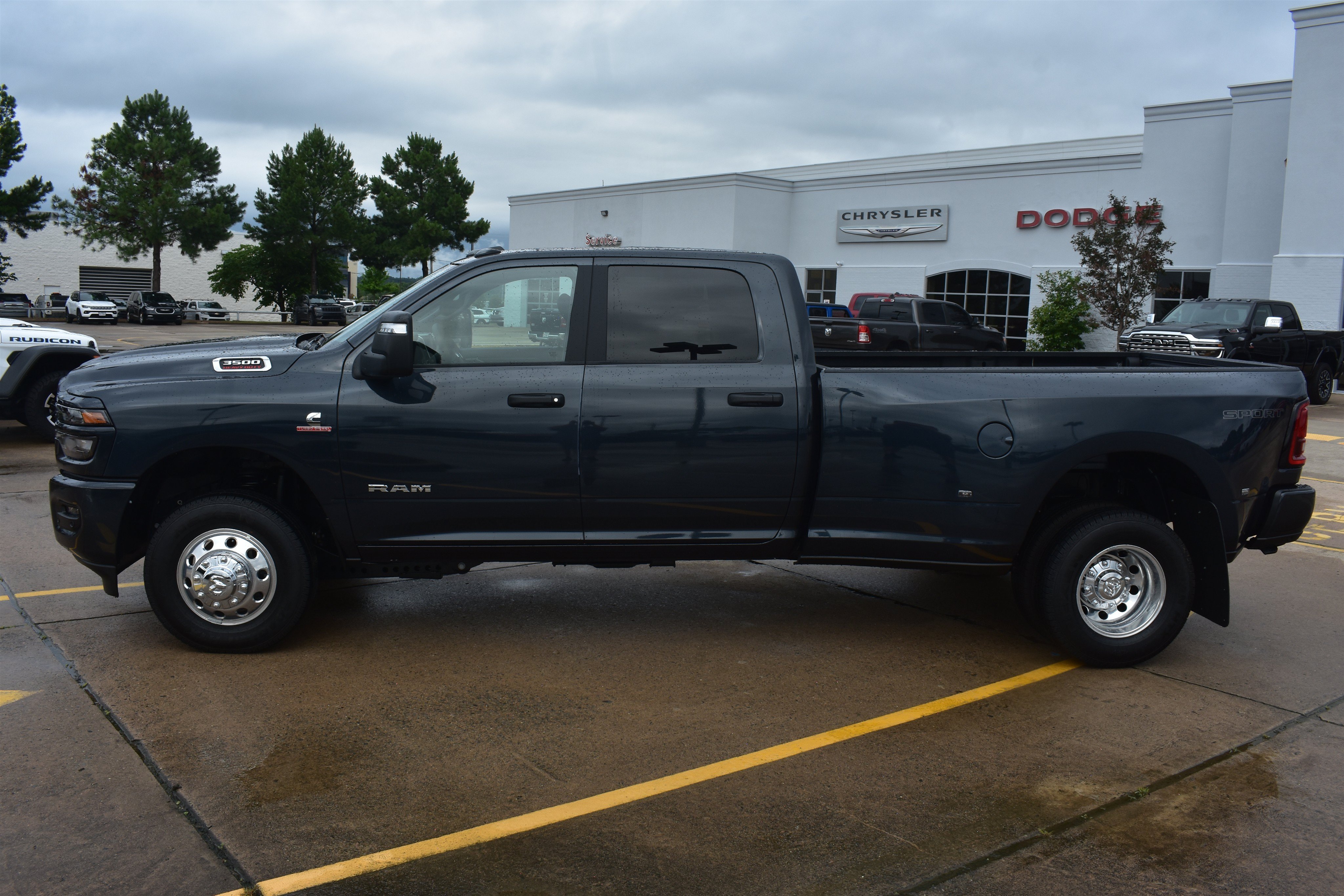 New 2026 Forged Blue Metallic Exterior Paint RAM Big Horn image 10