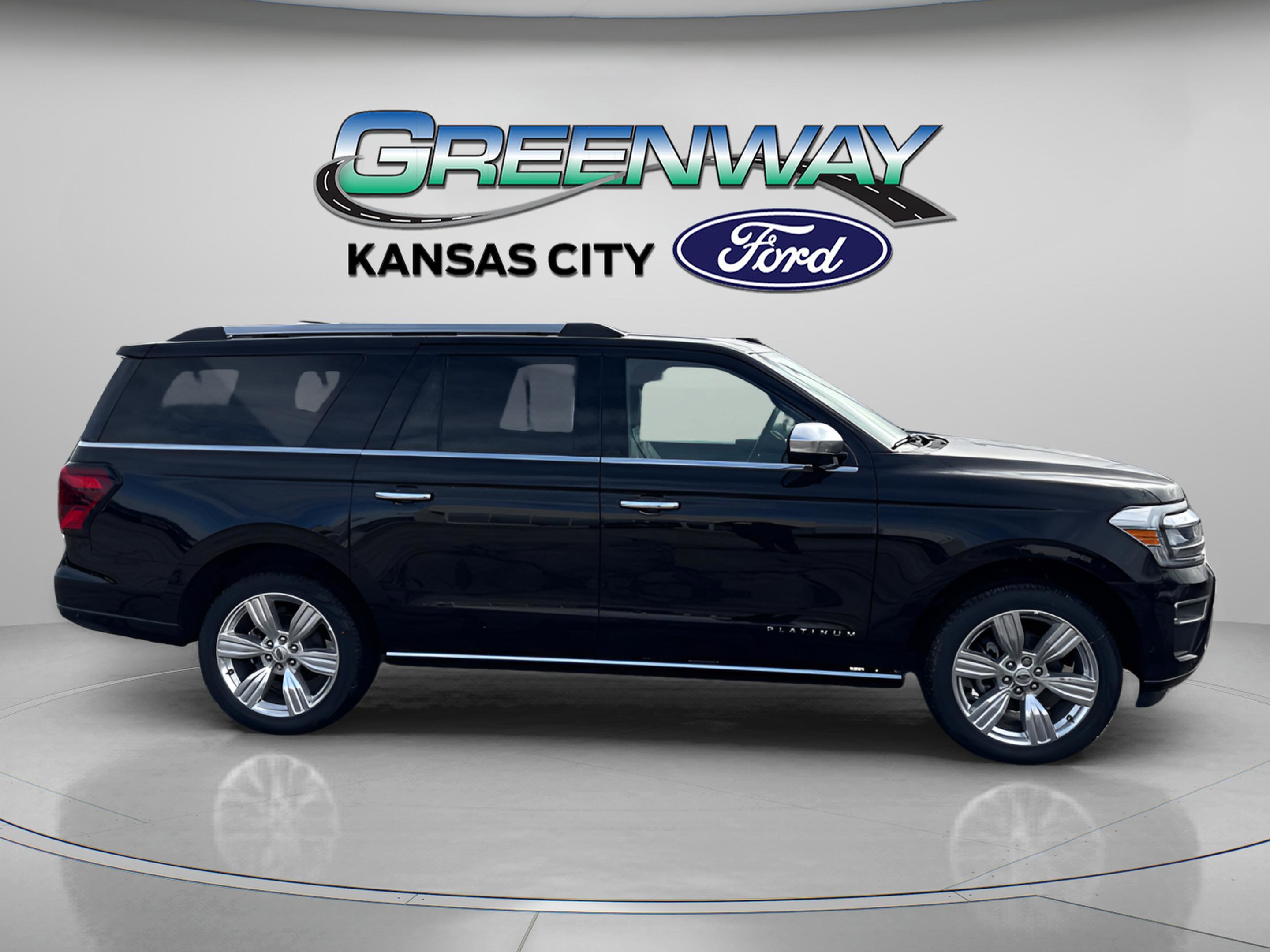 New 2024 Agate Black Metallic Ford Platinum image 8