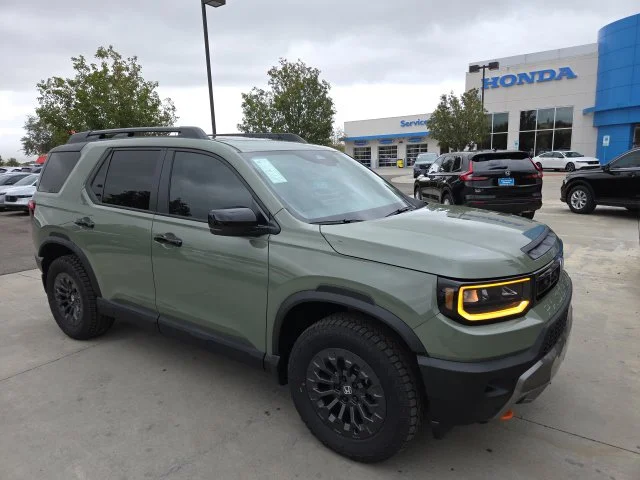 New 2026 Ash Green Metallic Honda TrailSport image 2