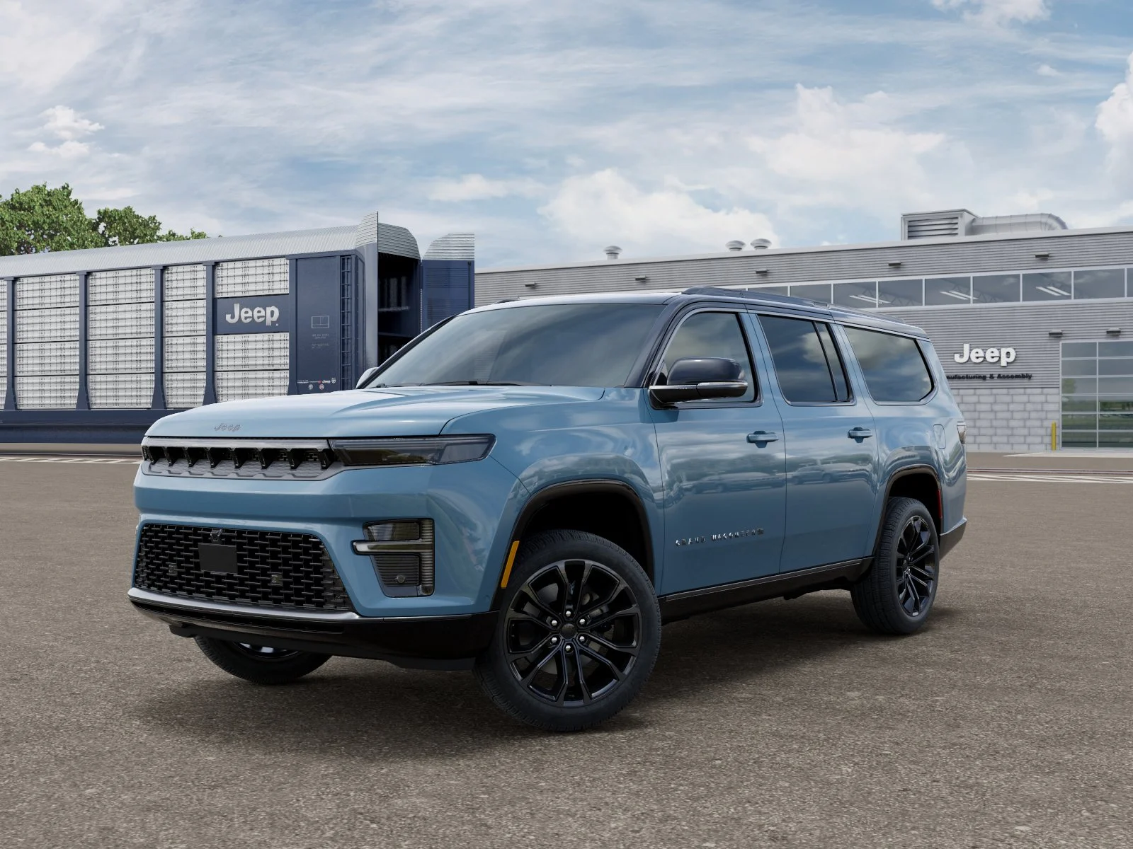 New 2026 Steel Blue Jeep Summit Reserve image 27