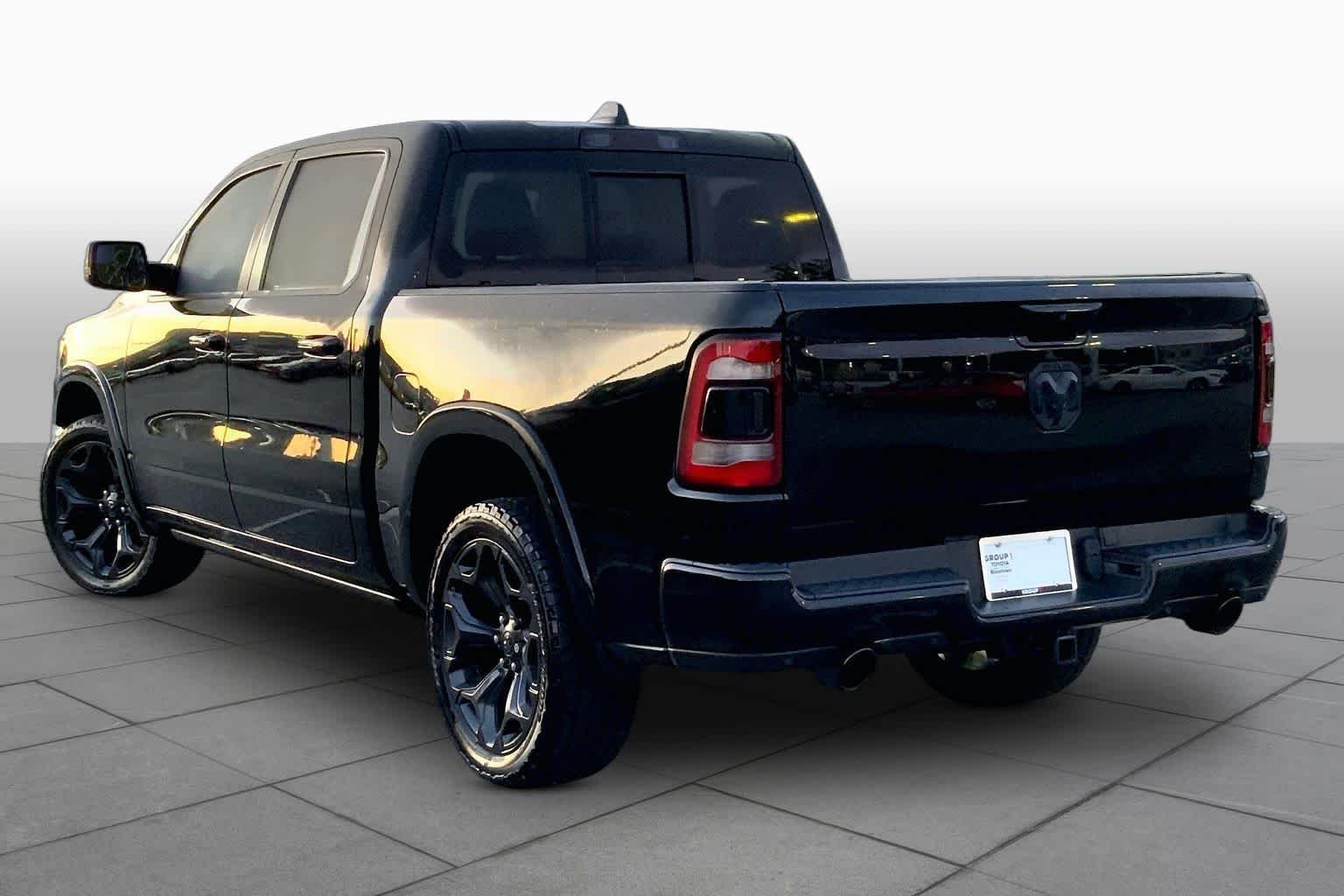 Used 2022 Diamond Black Crystal Pearlcoat Ram Limited image 10