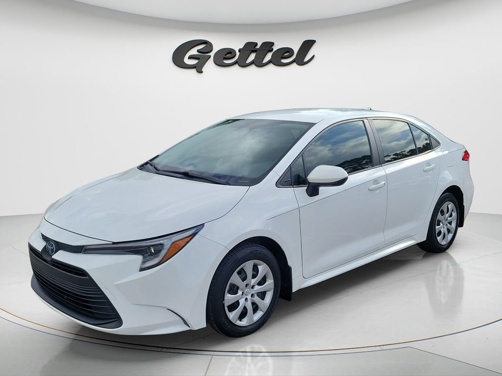 Certified Used 2023 White Toyota LE image 1