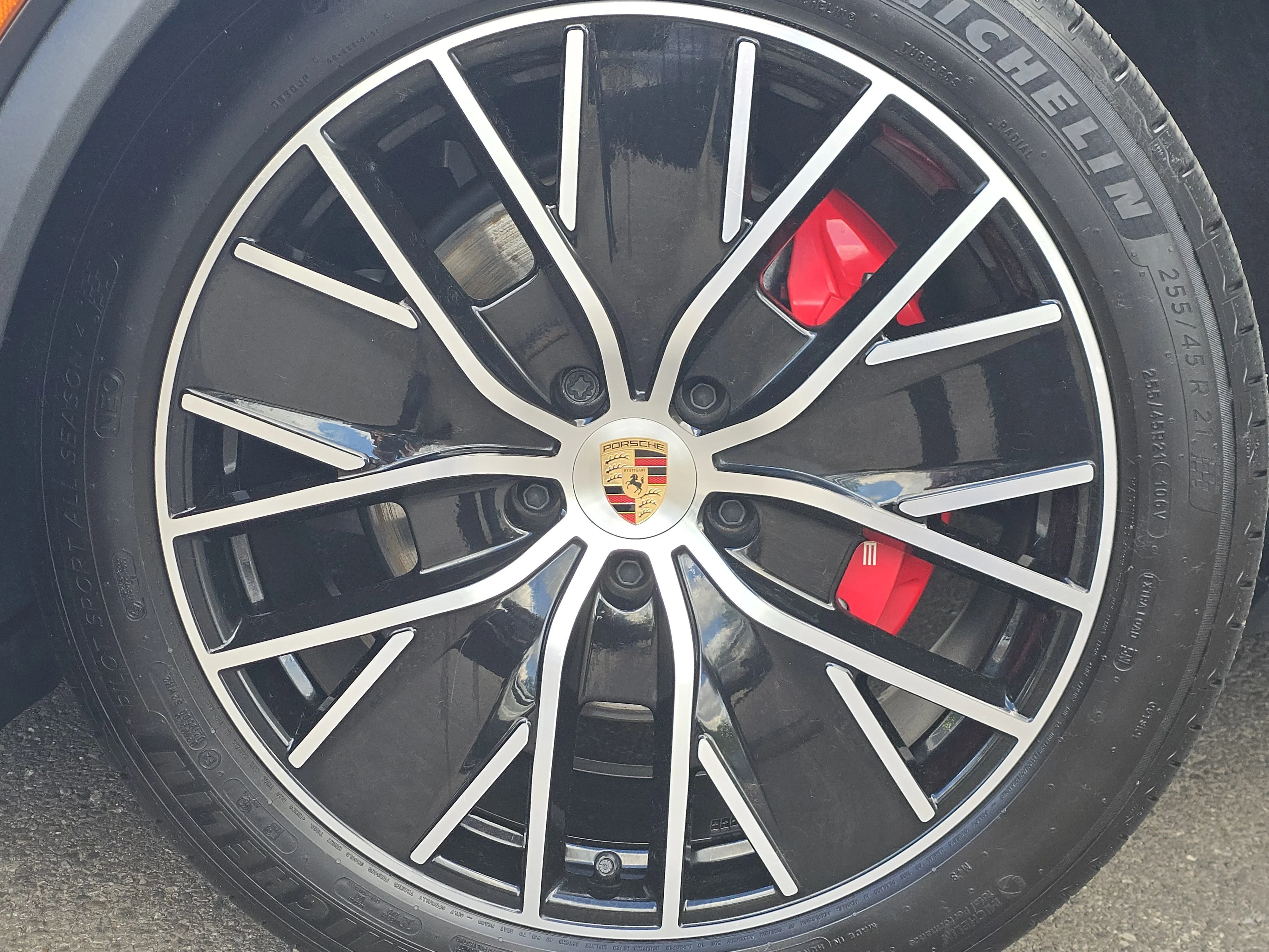 Certified Used 2025 Jet Black Metallic Porsche Electric 4S image 12