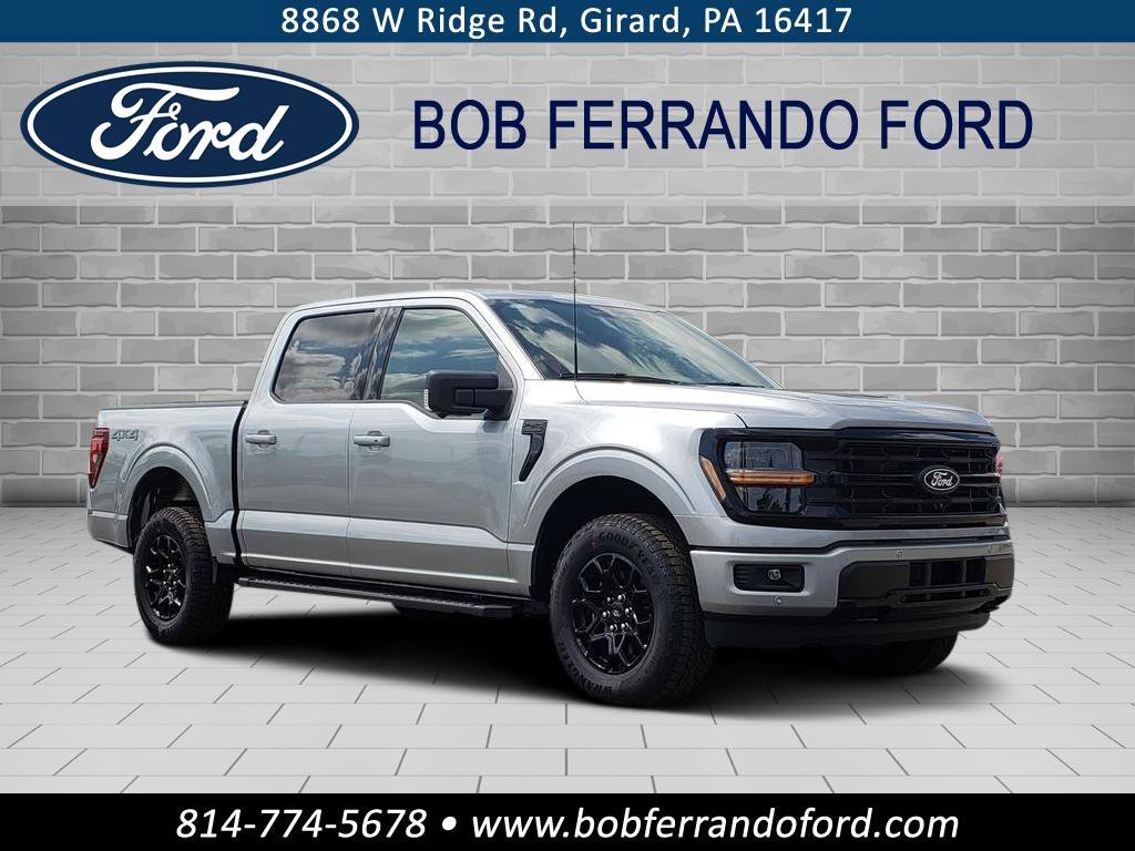 New 2026 Iconic Silver Metallic Ford XLT image 1