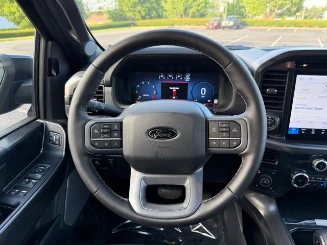 Certified Used 2025 Black Ford Lariat 5.5ft Bed image 16
