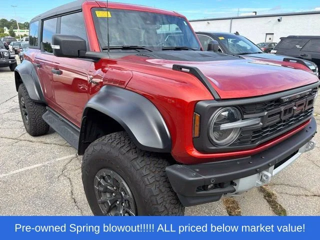 Used 2022 Red Ford Raptor image 9