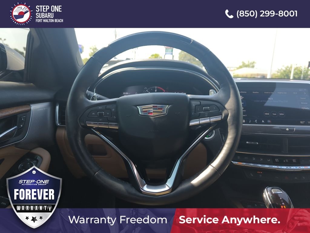Used 2023 White Cadillac Premium Luxury image 17