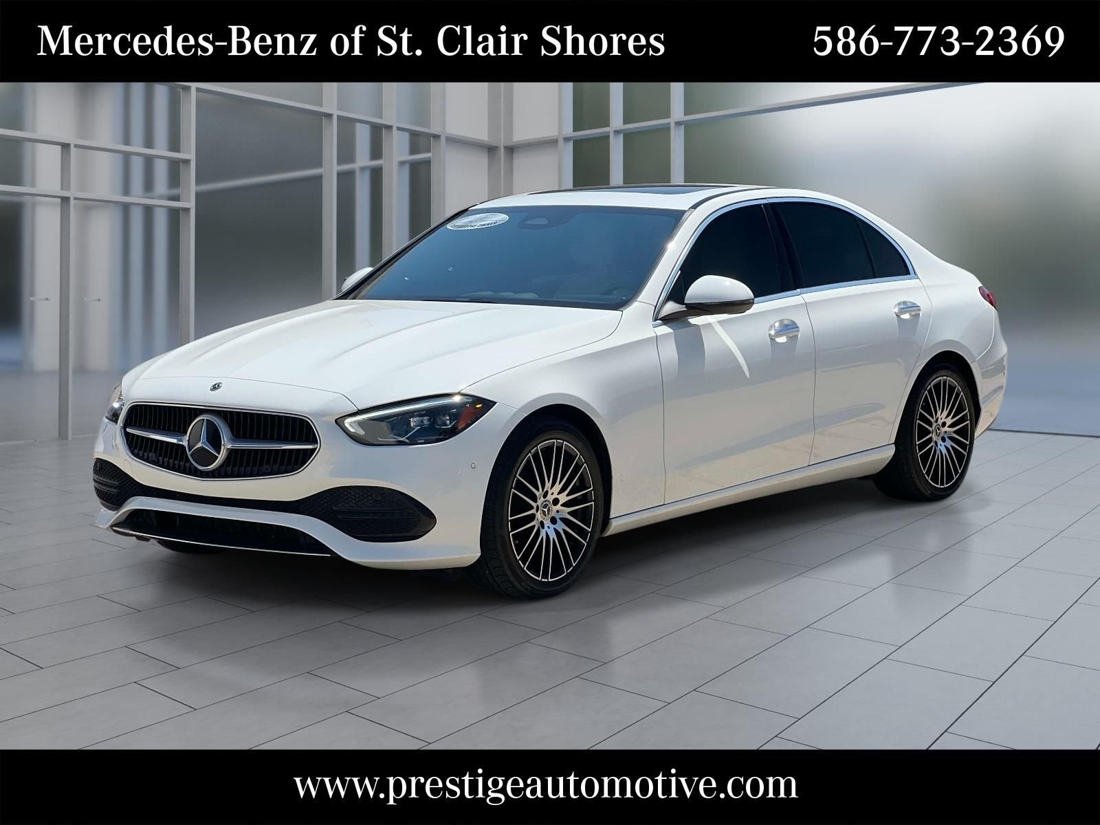 Certified Used 2024 White Mercedes-Benz C 300 image 1