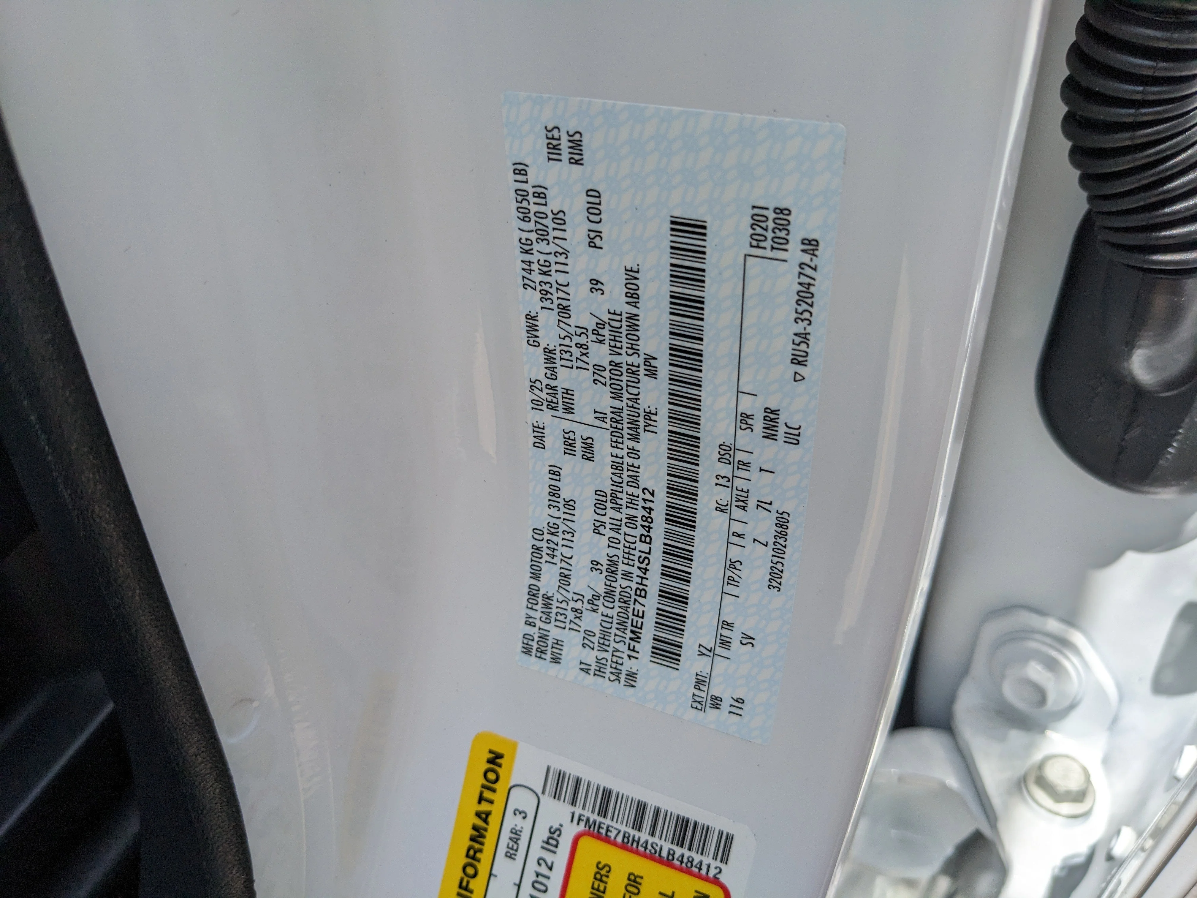 New 2025 Oxford White Ford Big Bend® image 31