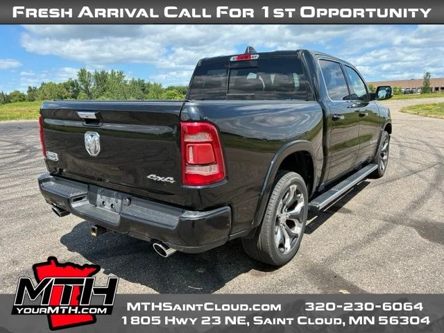 Certified Used 2022 Black Ram Laramie Longhorn image 8