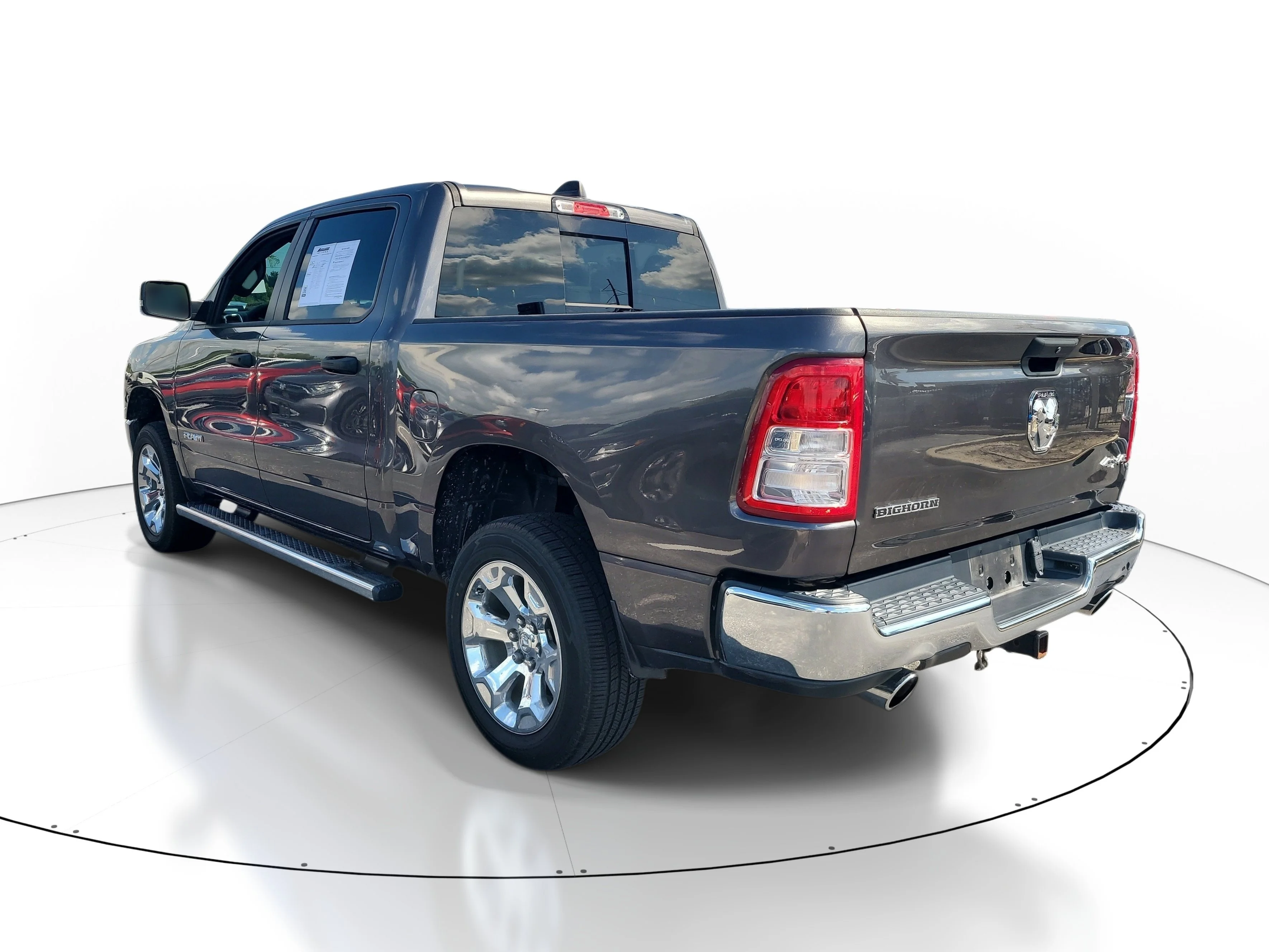 Used 2023 Granite Crystal Metallic Clearcoat Ram Big Horn image 6