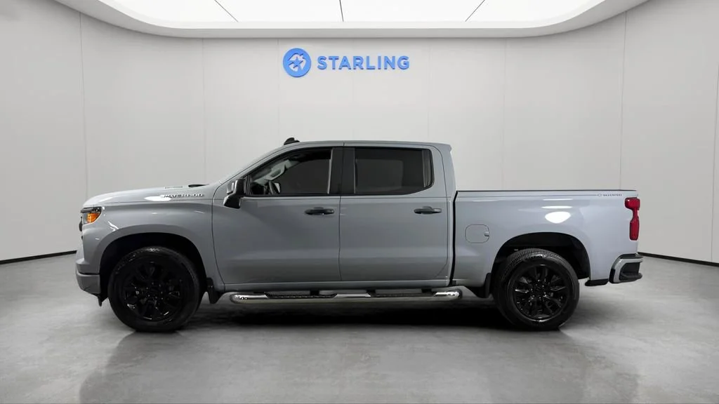 Used 2025 Slate Gray Metallic Chevrolet Custom image 3