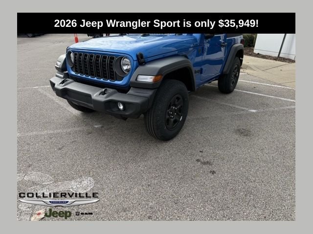 New 2026 Hydro Blue Pearlcoat Jeep Sport image 1