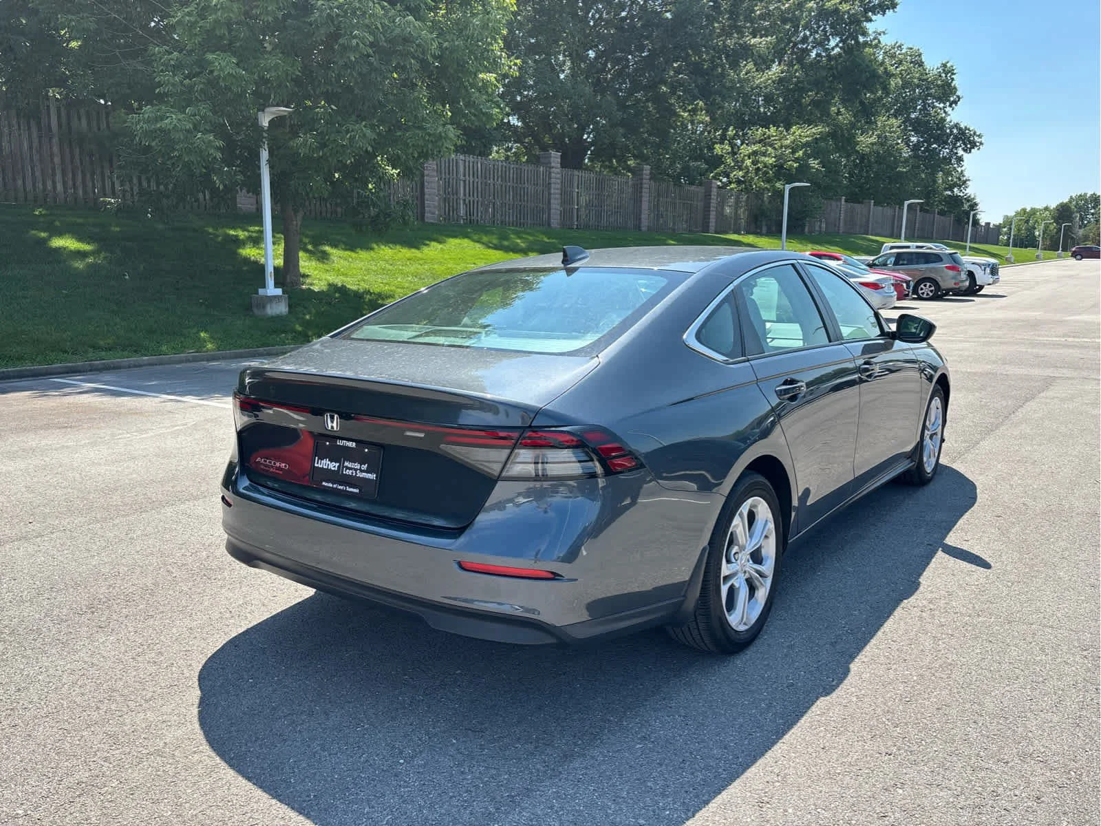 Used 2024 Meteorite Gray Metallic Honda LX image 4