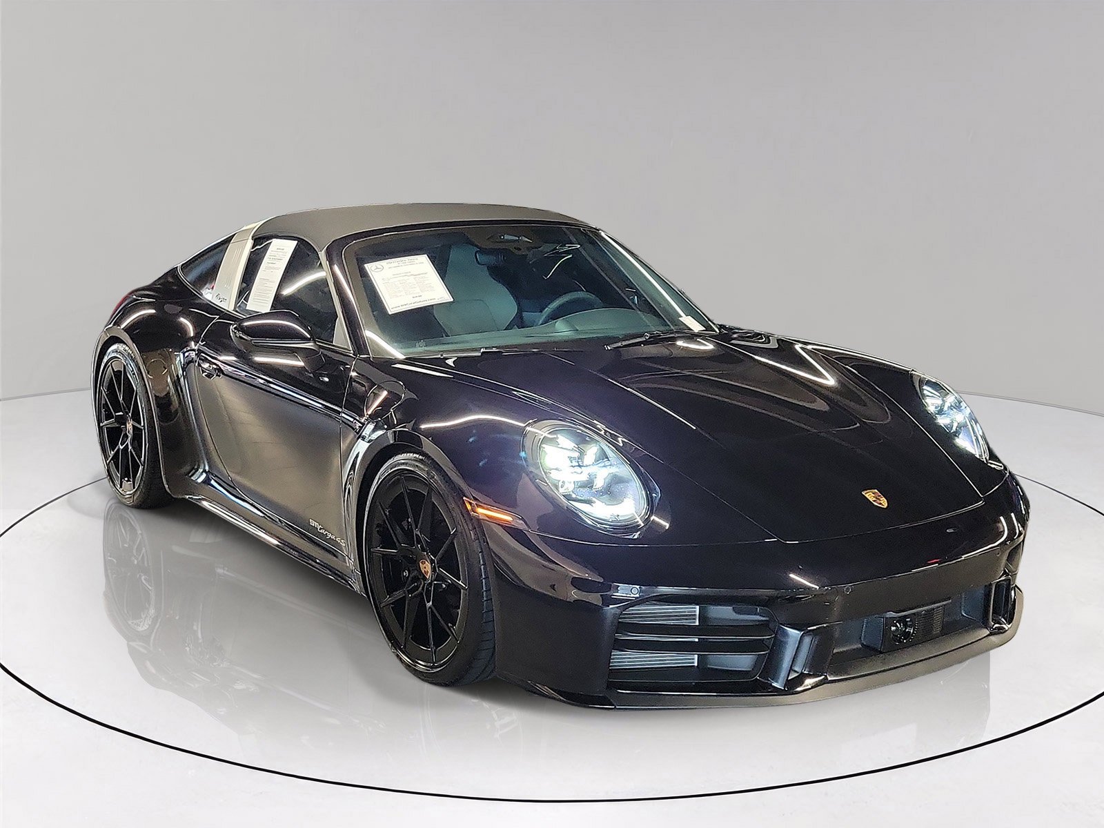 Used 2026 Black Porsche Targa 4S image 1