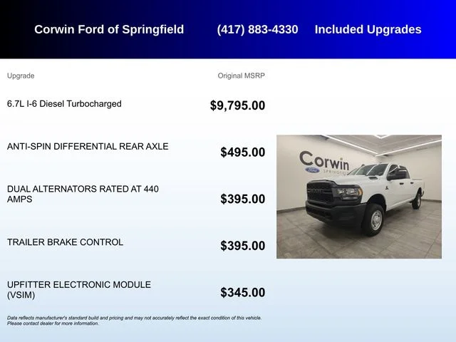 Used 2023 Bright White Clearcoat Ram Tradesman image 5
