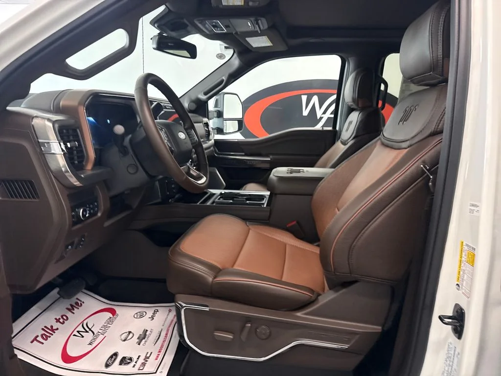 New 2026 Star White Metallic Tri-Coat Ford F-350® King Ranch® image 11