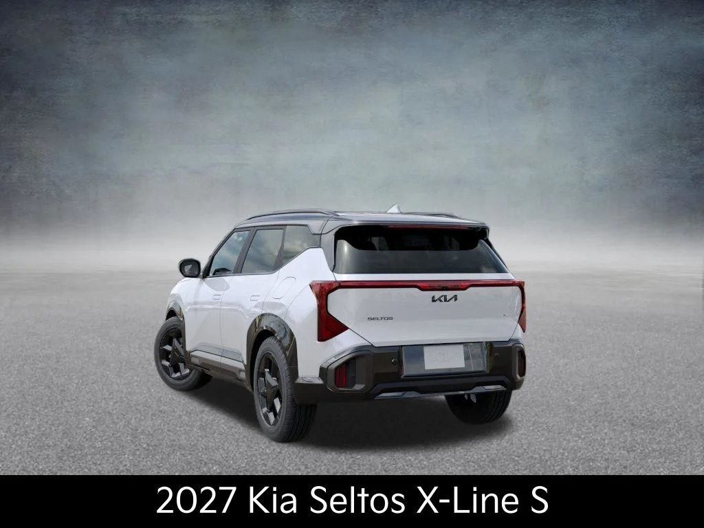 New 2027 Snow White Pearl / Black Roof Kia X-Line S image 4